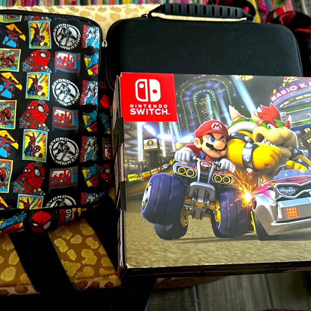 Nintendo Switch Mario Kart 8 Deluxe Bundle Mario kart game included